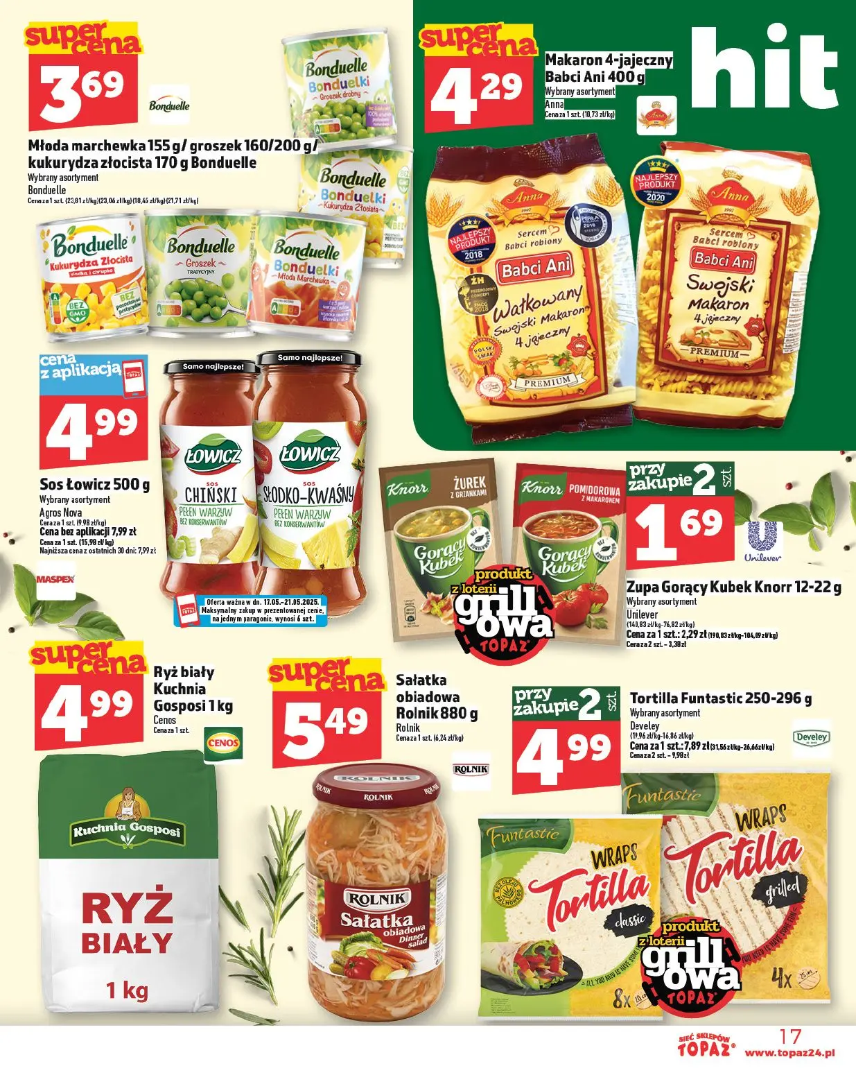 gazetka promocyjna Topaz Domanice - Strona 17