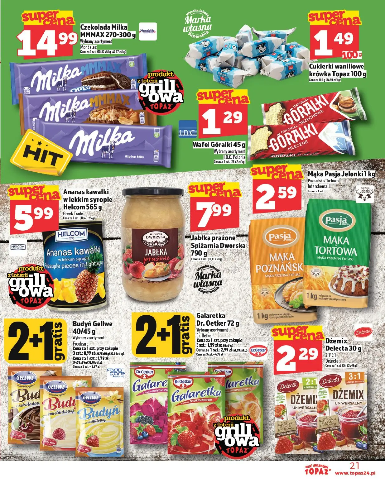 gazetka promocyjna Topaz Domanice - Strona 21