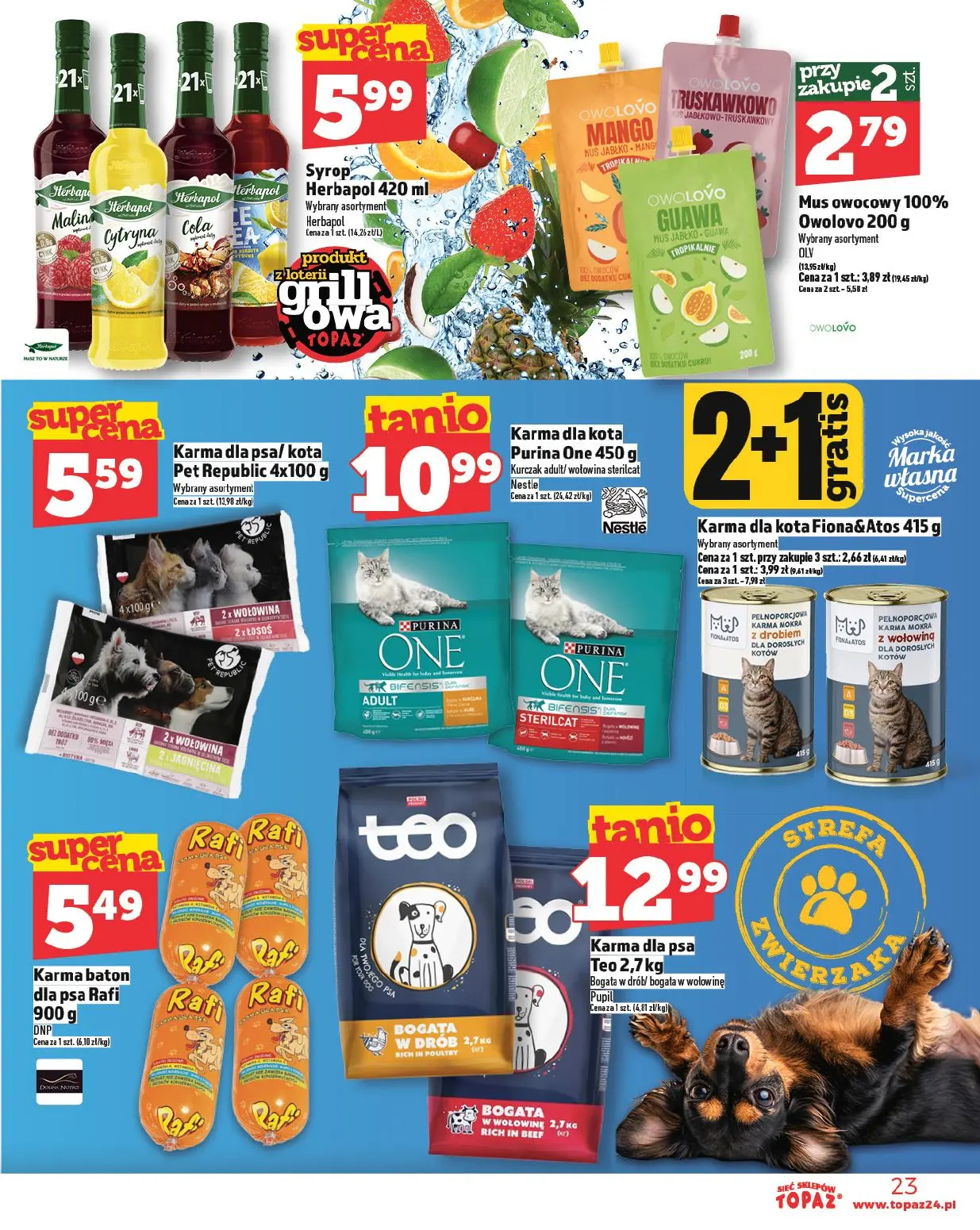 gazetka promocyjna Topaz Domanice - Strona 23