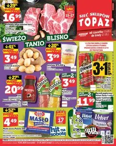 Gazetka promocyjna Topaz, ważna od 2025-05-15 do 2025-05-21.