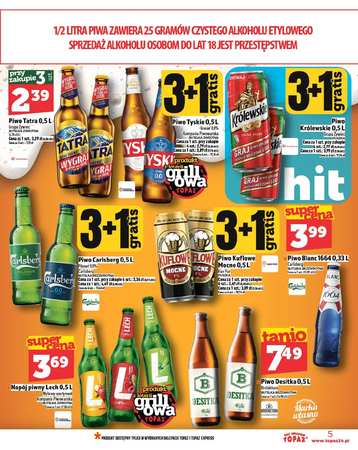 gazetka promocyjna Topaz Ogólna - Strona 5