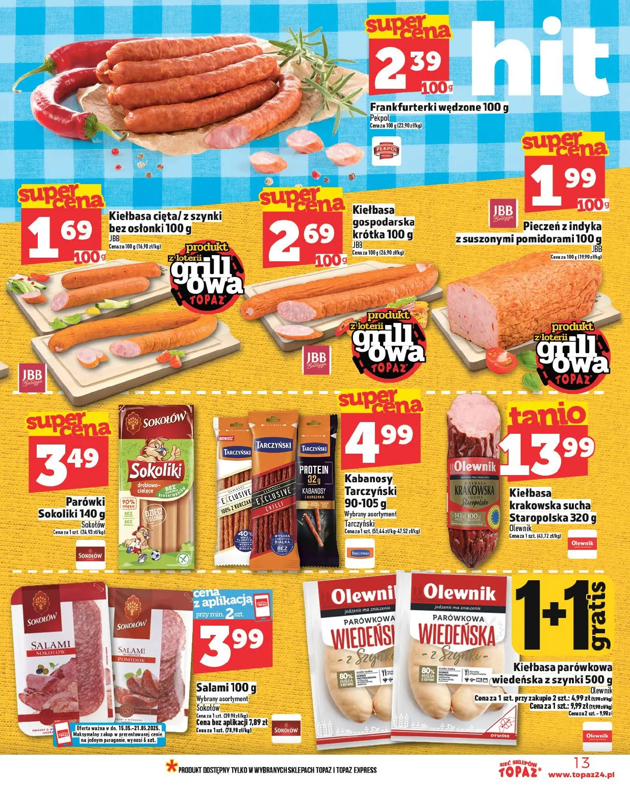 gazetka promocyjna Topaz Ogólna - Strona 13