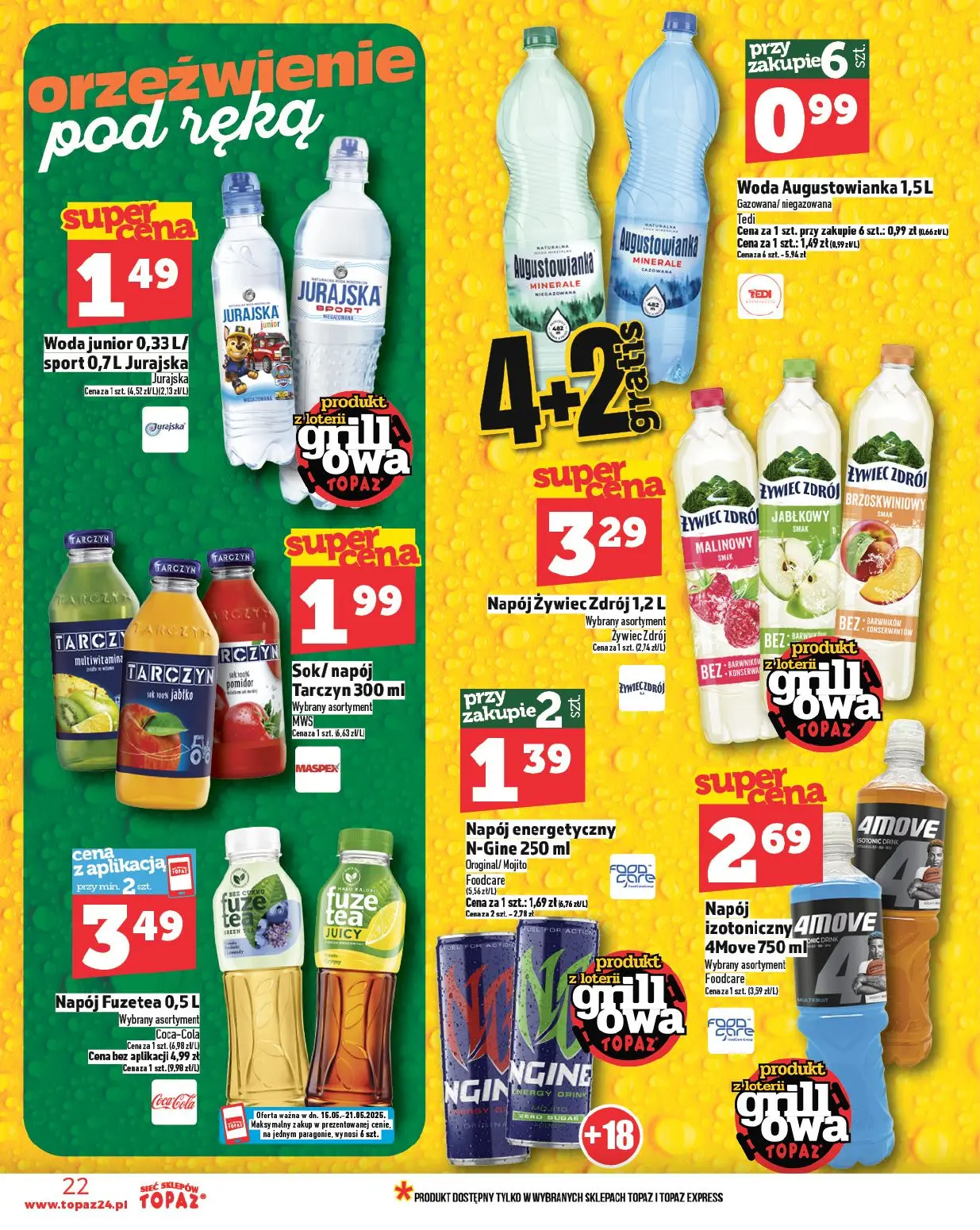 gazetka promocyjna Topaz Ogólna - Strona 22
