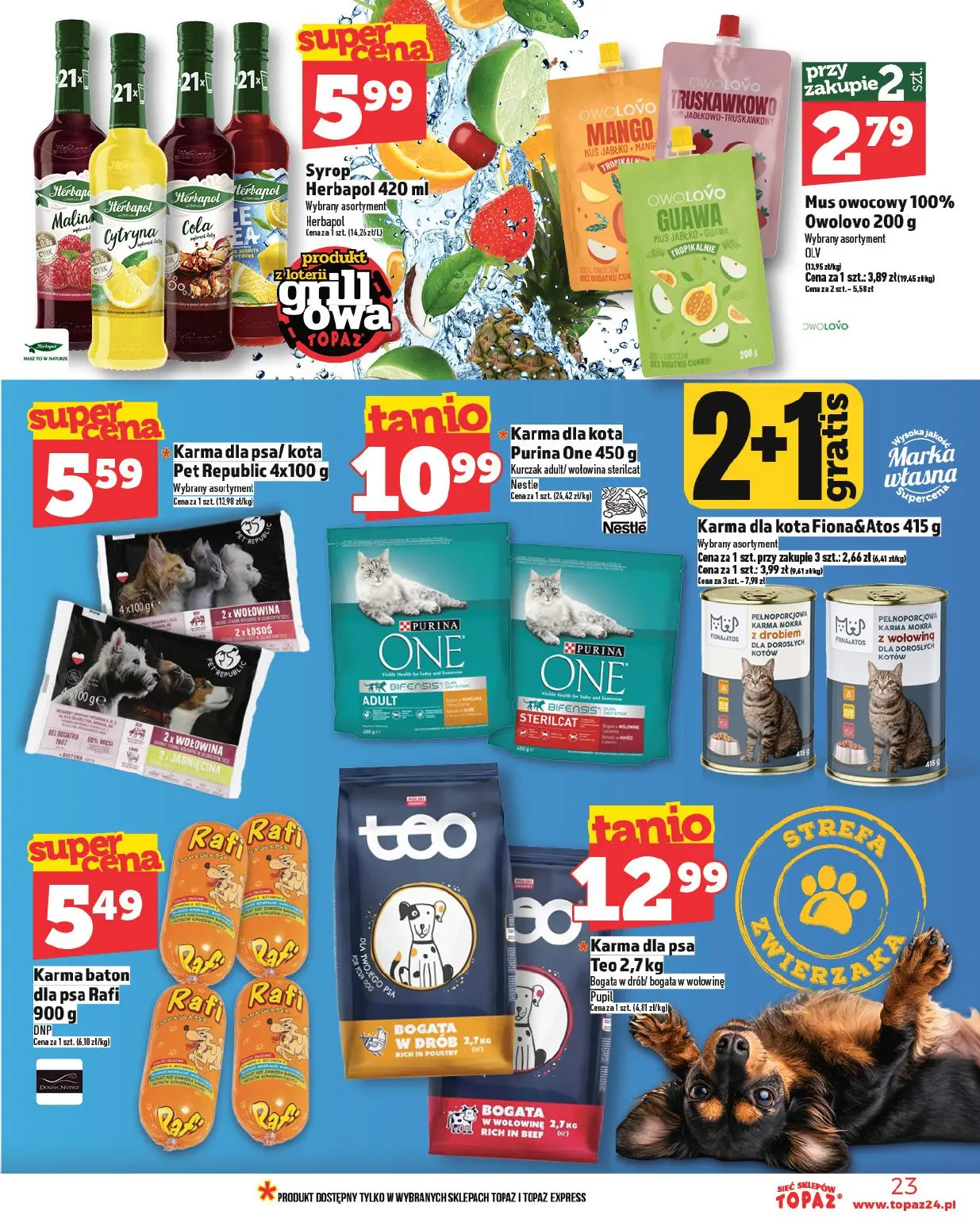 gazetka promocyjna Topaz Ogólna - Strona 23