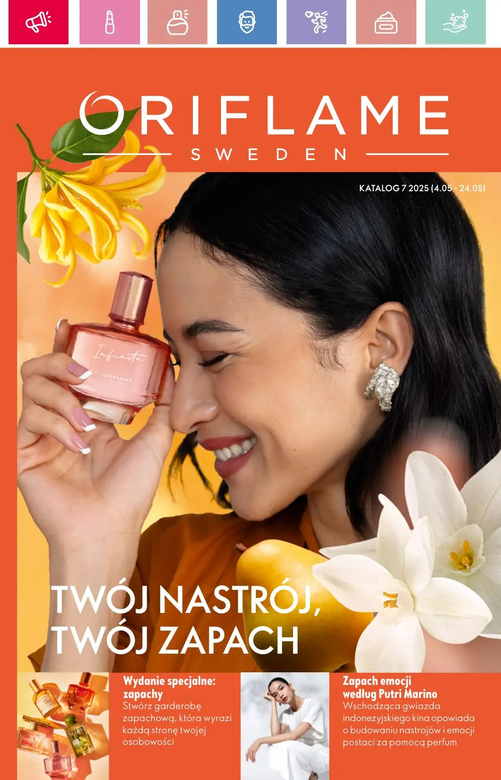 gazetka promocyjna ORIFLAME Twój nastrój, Twój zapach - Strona 1