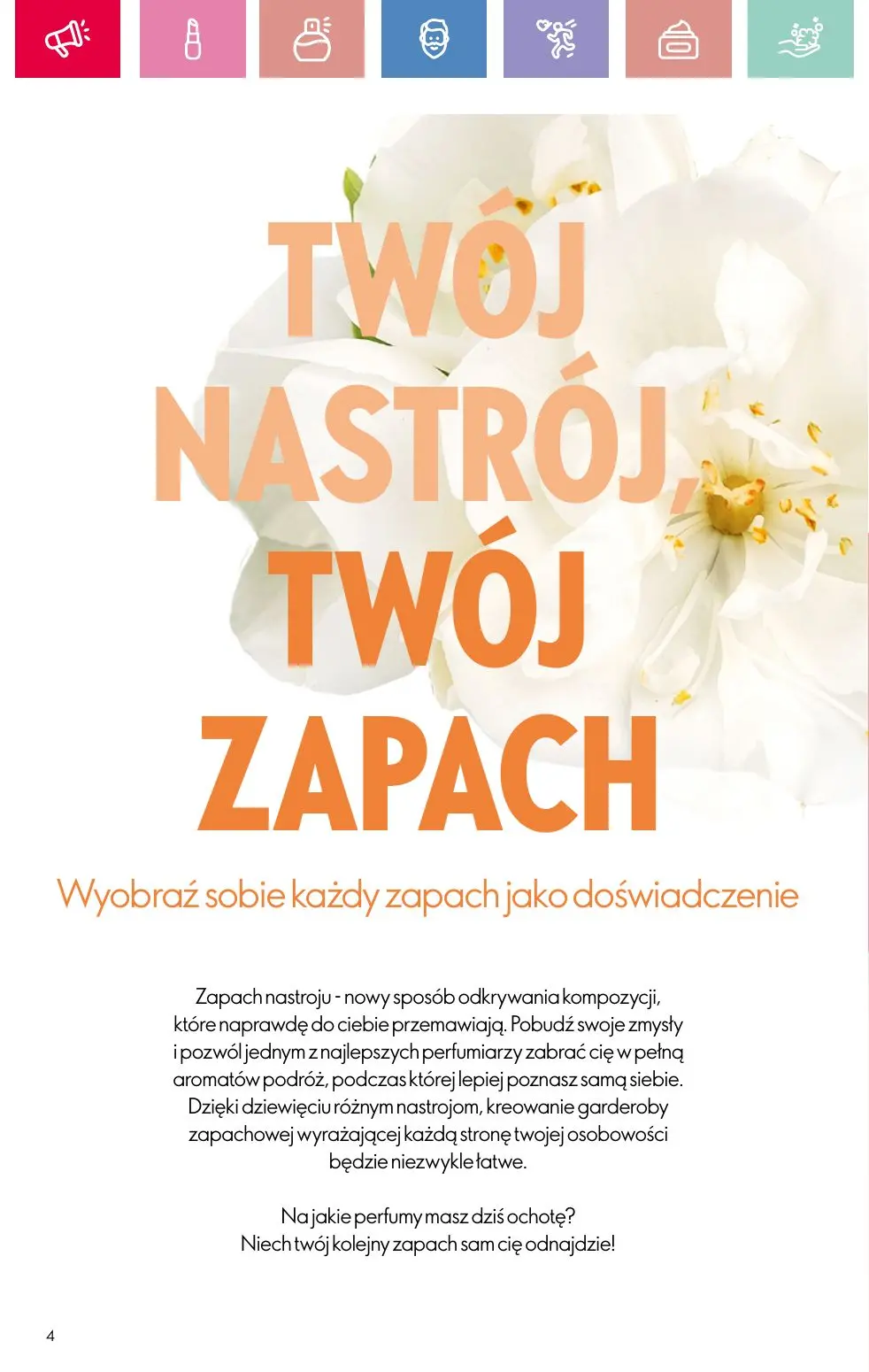 gazetka promocyjna ORIFLAME Twój nastrój, Twój zapach - Strona 4