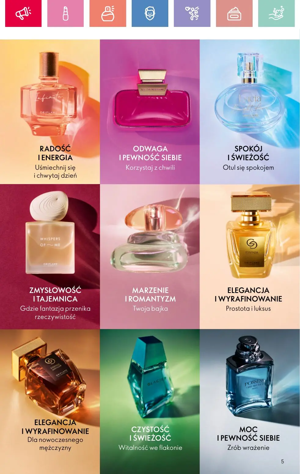 gazetka promocyjna ORIFLAME Twój nastrój, Twój zapach - Strona 5