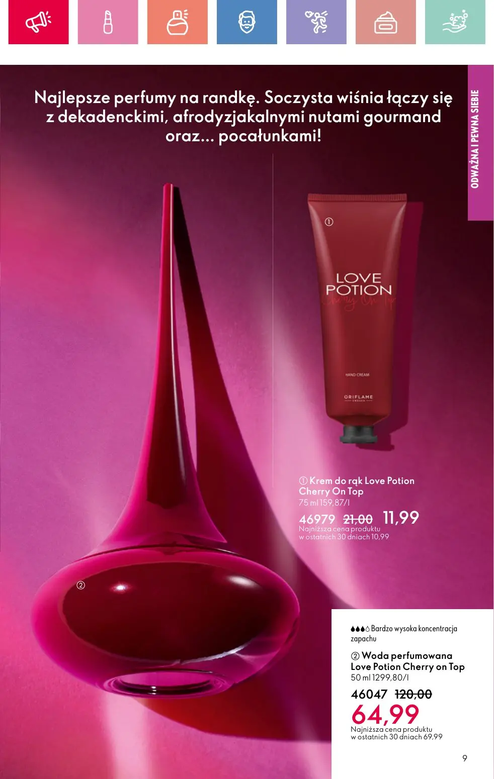 gazetka promocyjna ORIFLAME Twój nastrój, Twój zapach - Strona 9