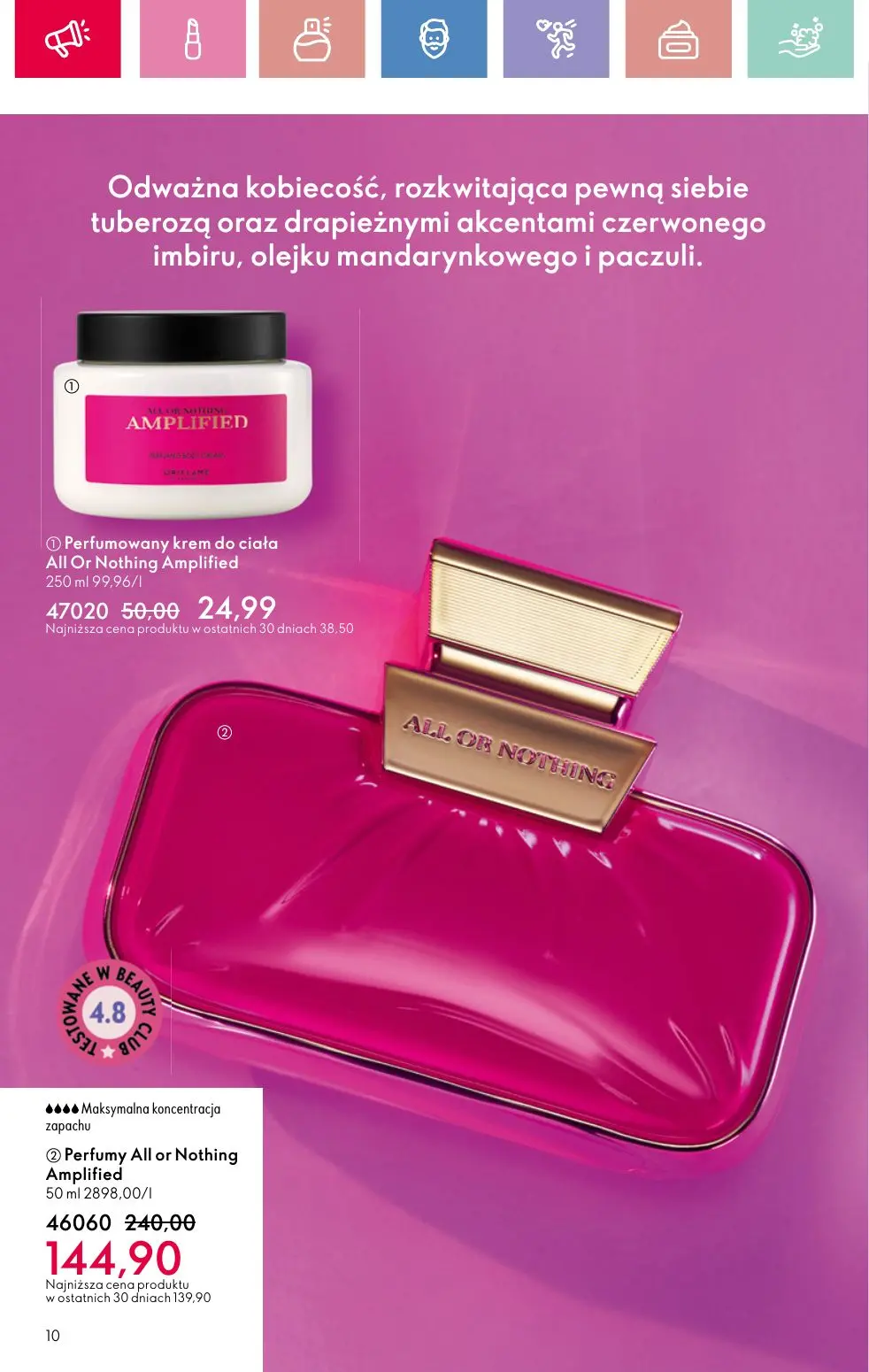 gazetka promocyjna ORIFLAME Twój nastrój, Twój zapach - Strona 10