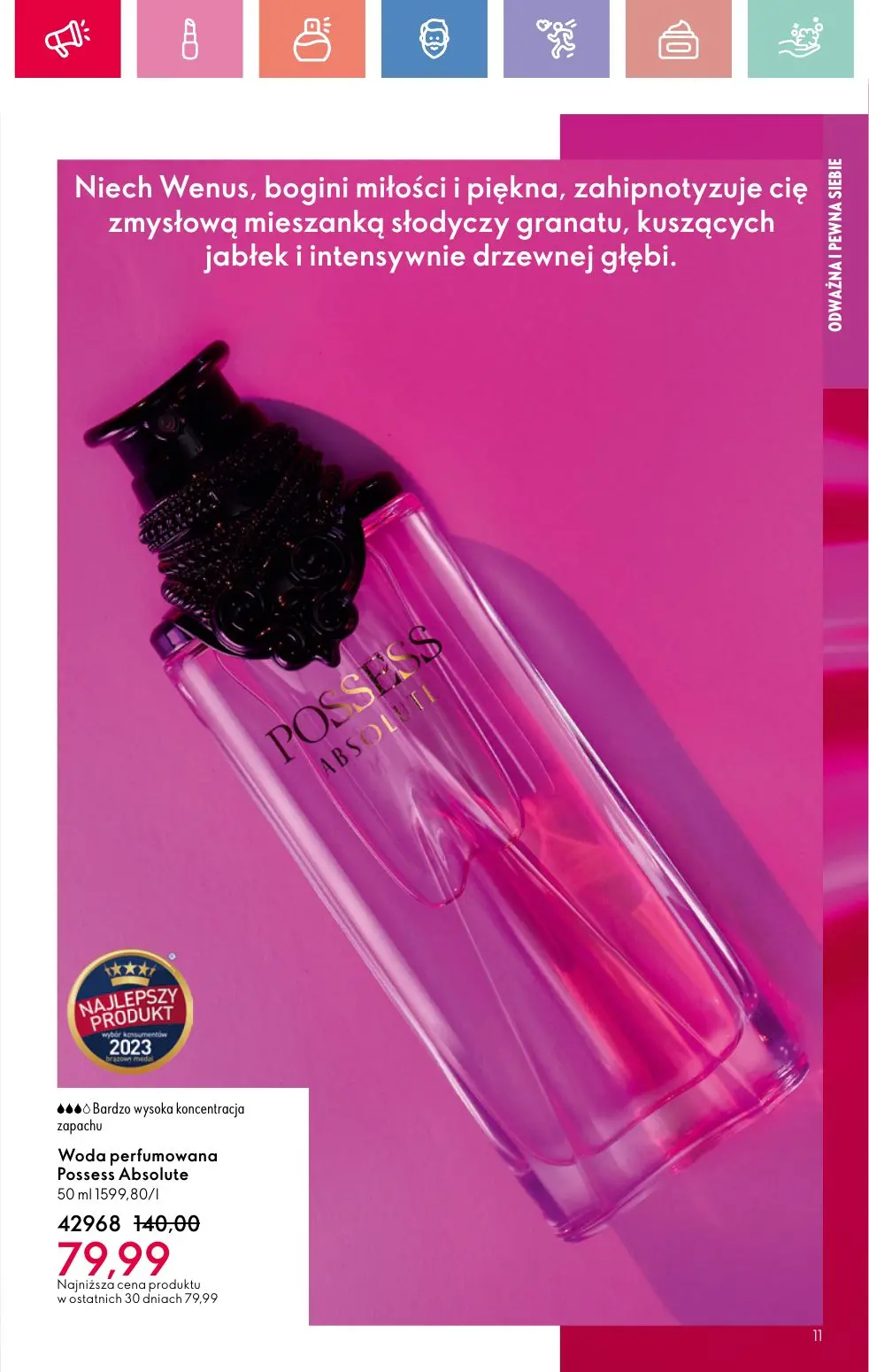 gazetka promocyjna ORIFLAME Twój nastrój, Twój zapach - Strona 11