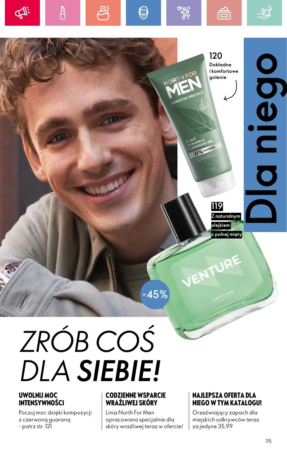 gazetka promocyjna ORIFLAME Twój nastrój, Twój zapach - Strona 115
