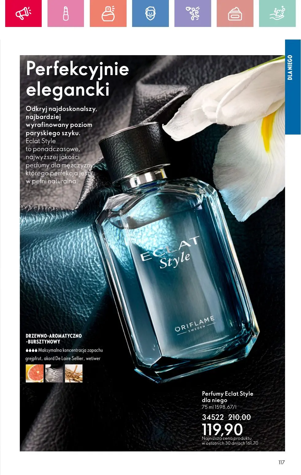 gazetka promocyjna ORIFLAME Twój nastrój, Twój zapach - Strona 117