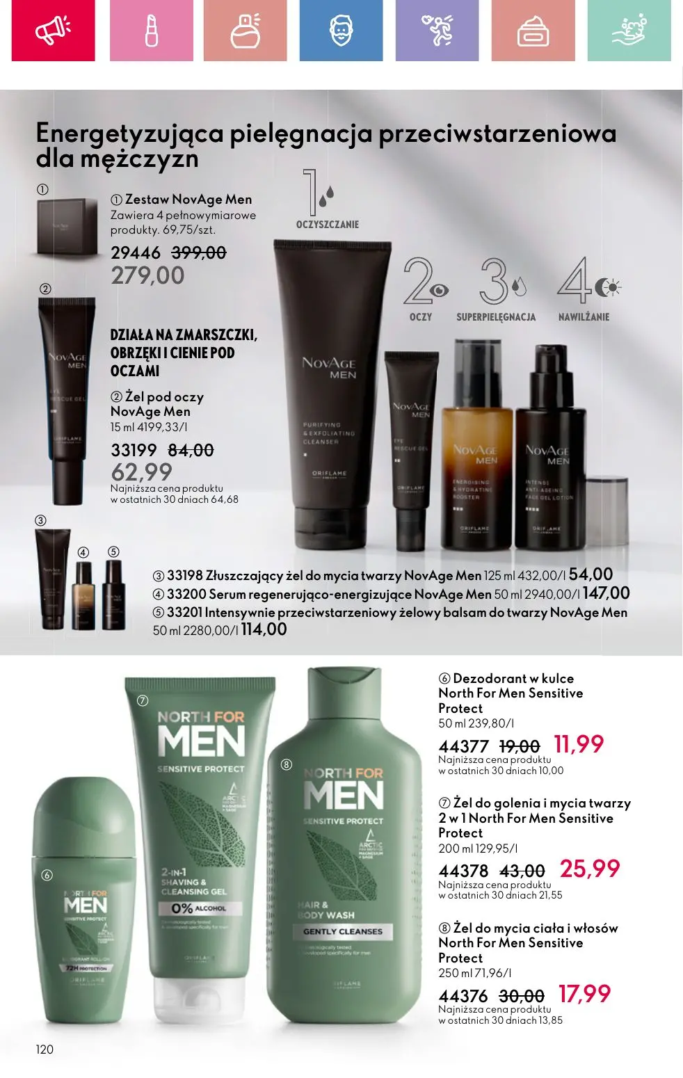 gazetka promocyjna ORIFLAME Twój nastrój, Twój zapach - Strona 120