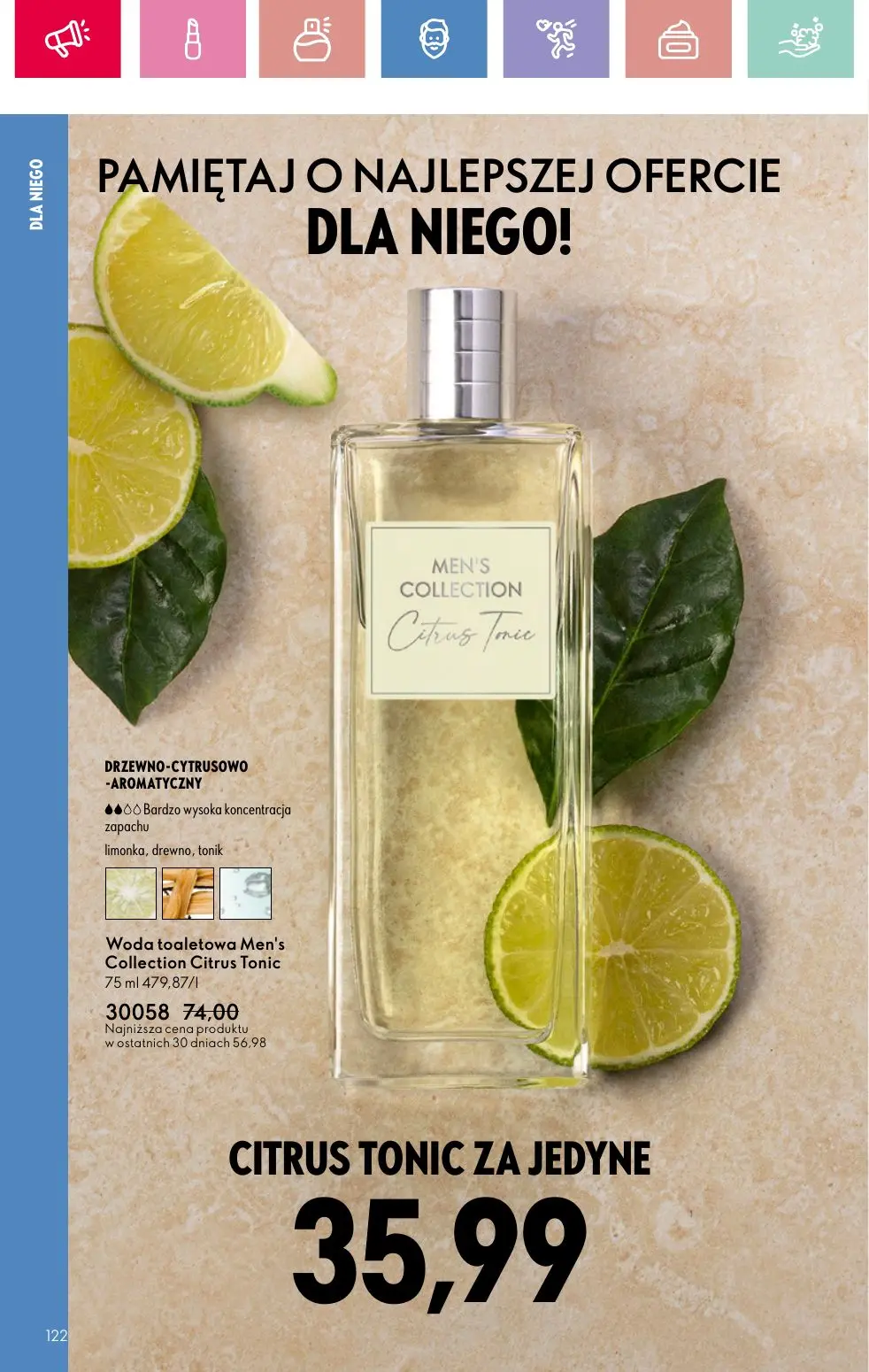 gazetka promocyjna ORIFLAME Twój nastrój, Twój zapach - Strona 122