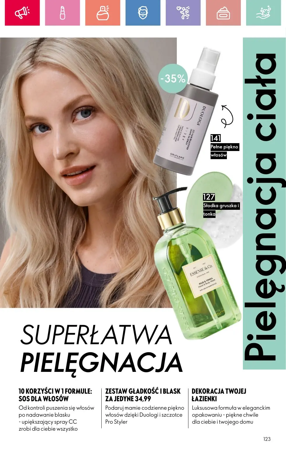 gazetka promocyjna ORIFLAME Twój nastrój, Twój zapach - Strona 123