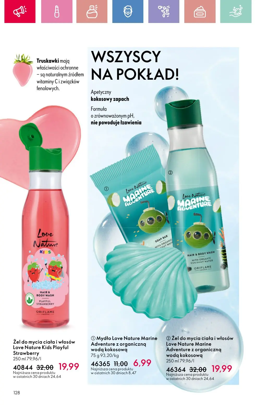 gazetka promocyjna ORIFLAME Twój nastrój, Twój zapach - Strona 128