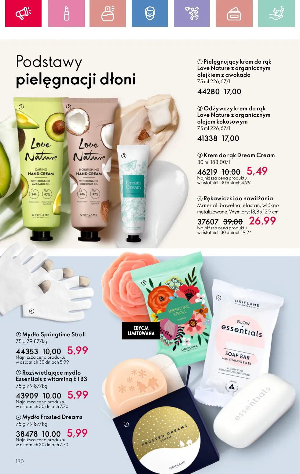 gazetka promocyjna ORIFLAME Twój nastrój, Twój zapach - Strona 130