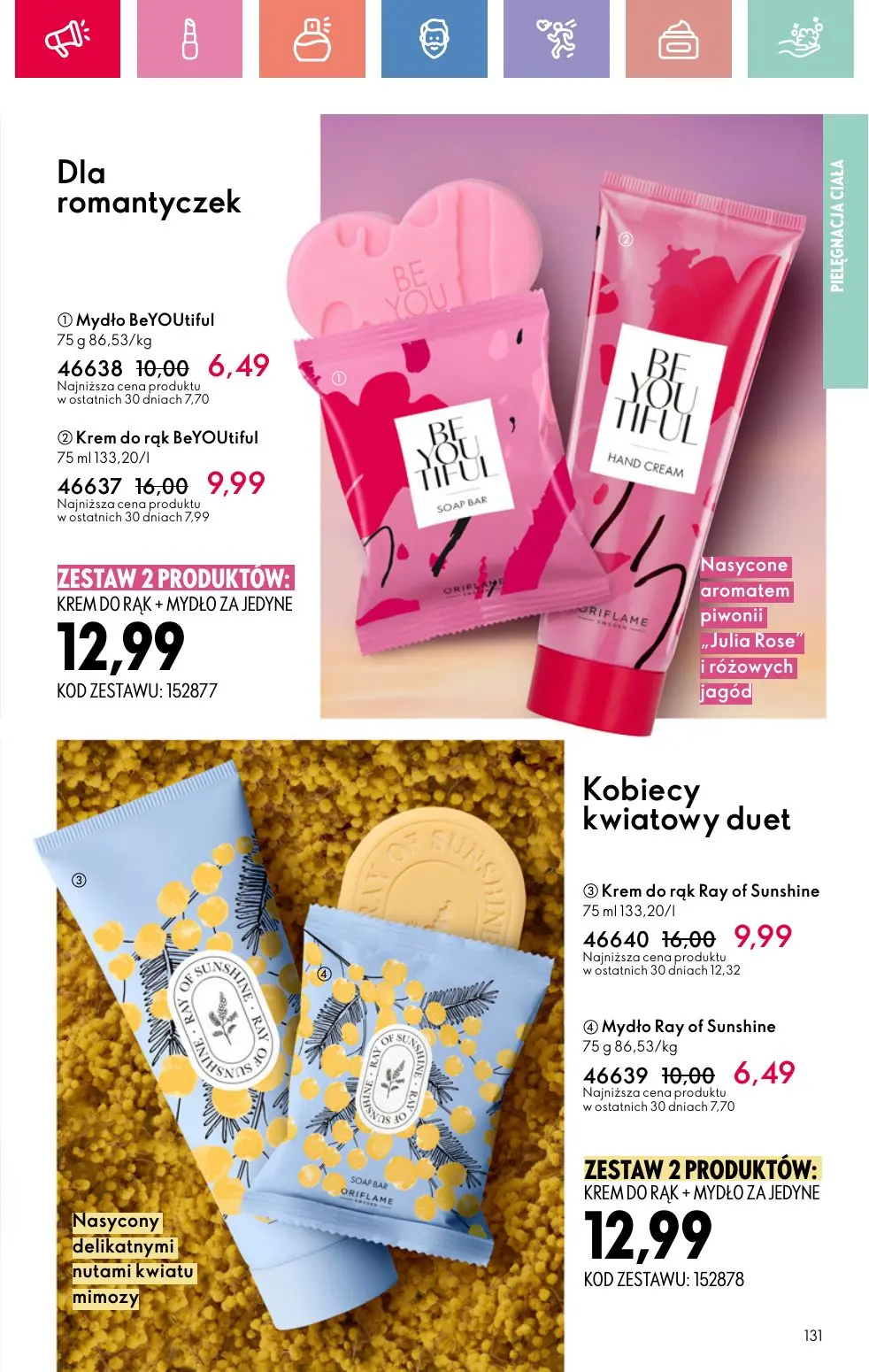 gazetka promocyjna ORIFLAME Twój nastrój, Twój zapach - Strona 131