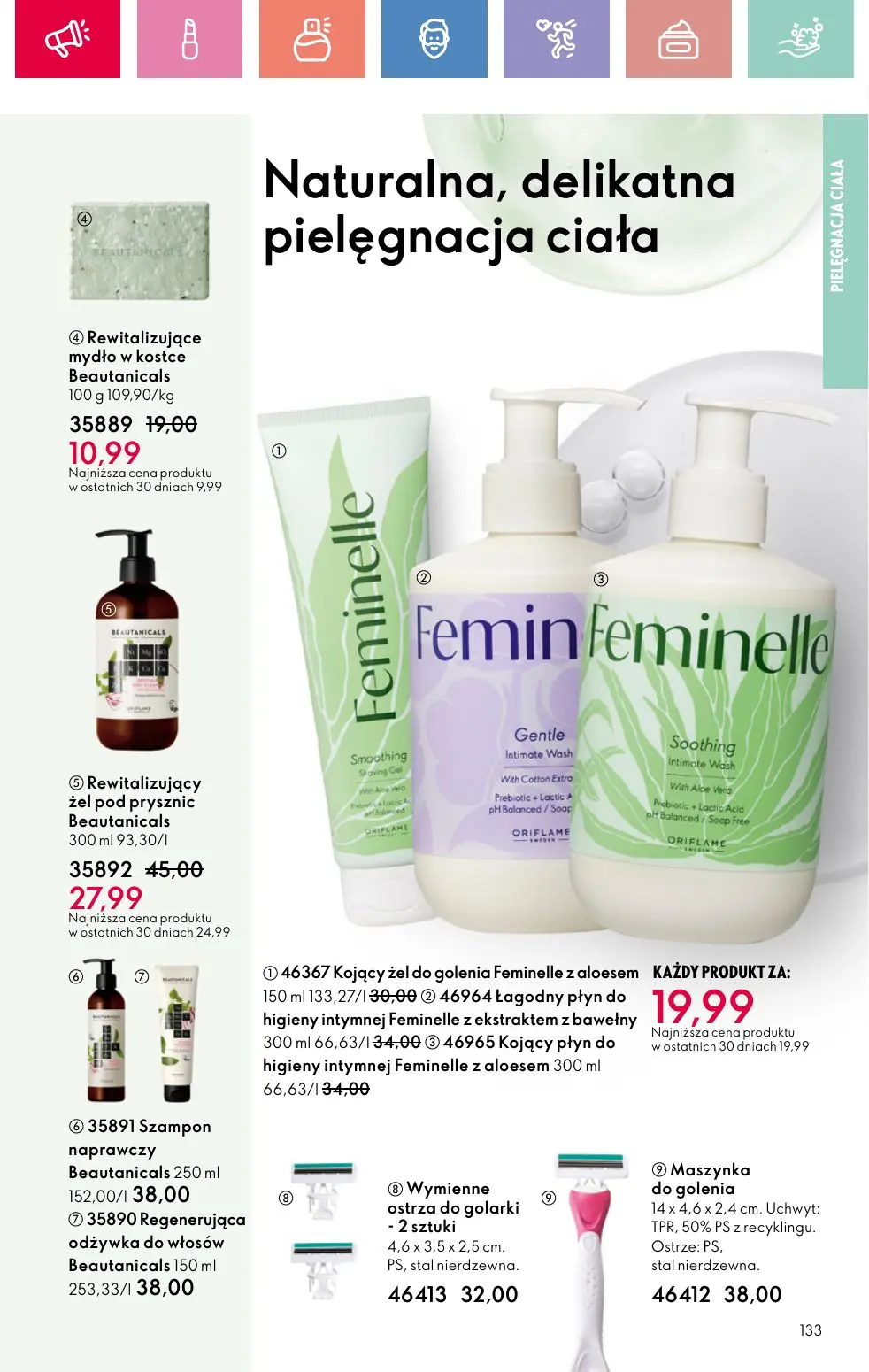 gazetka promocyjna ORIFLAME Twój nastrój, Twój zapach - Strona 133