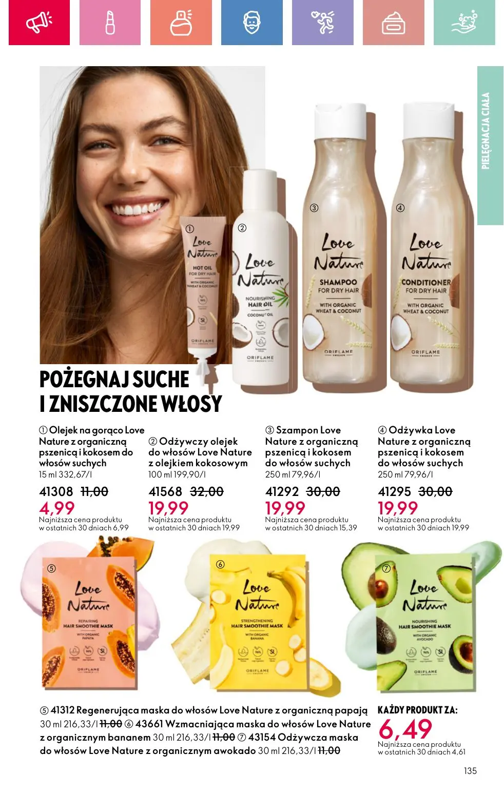 gazetka promocyjna ORIFLAME Twój nastrój, Twój zapach - Strona 135