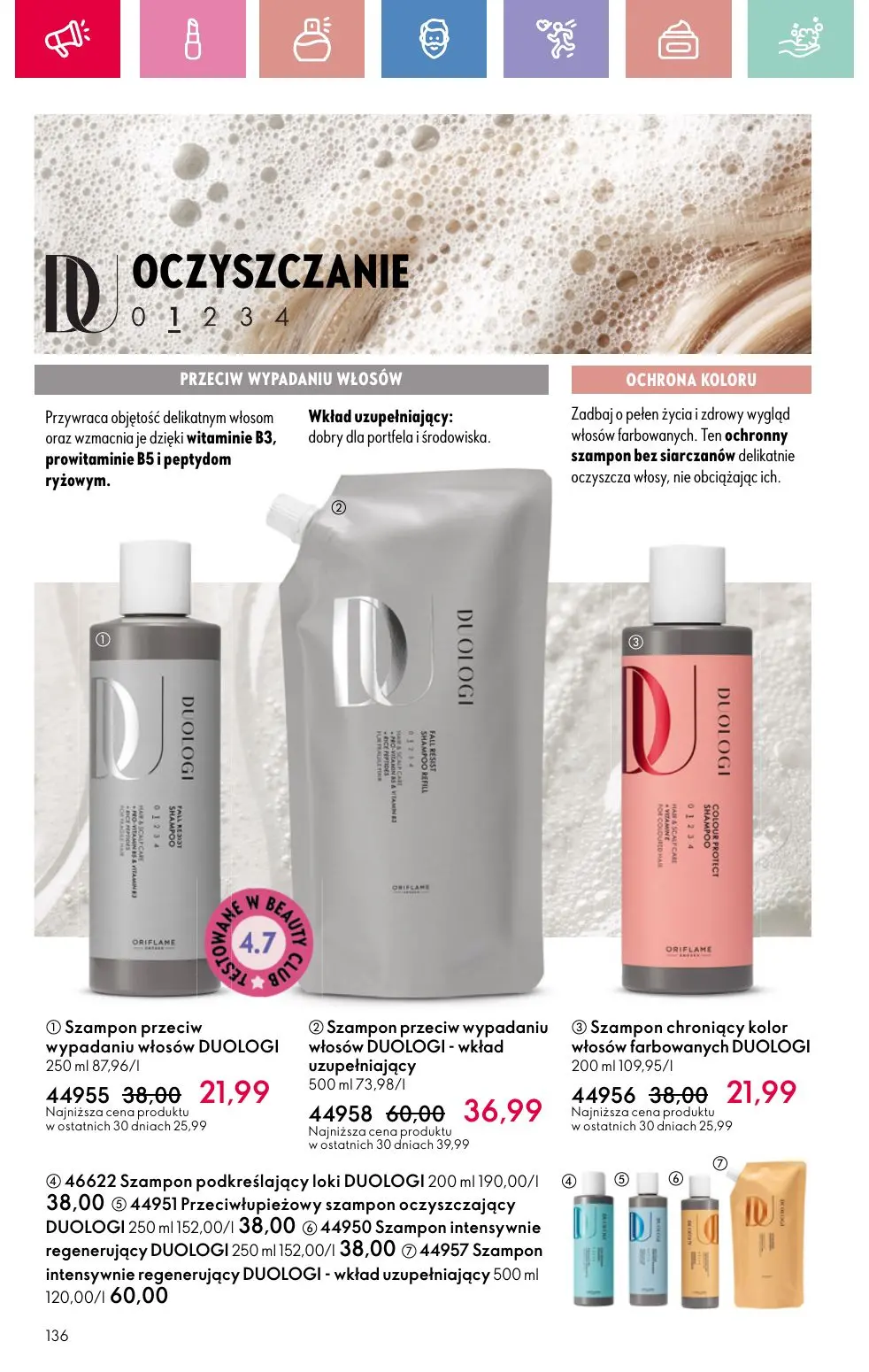 gazetka promocyjna ORIFLAME Twój nastrój, Twój zapach - Strona 136