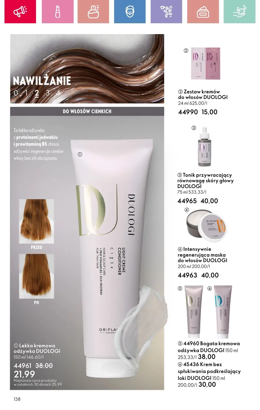 gazetka promocyjna ORIFLAME Twój nastrój, Twój zapach - Strona 138