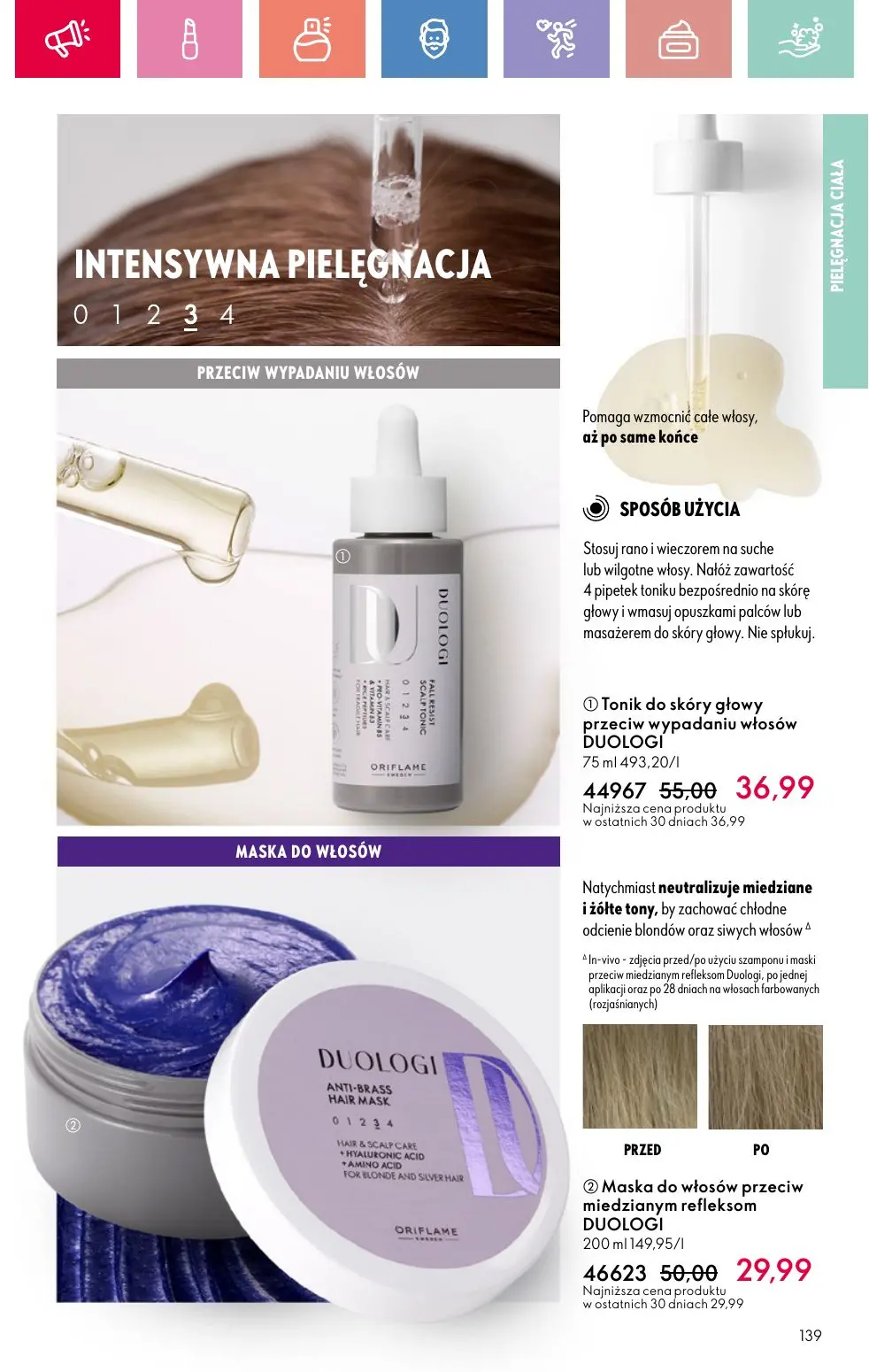 gazetka promocyjna ORIFLAME Twój nastrój, Twój zapach - Strona 139