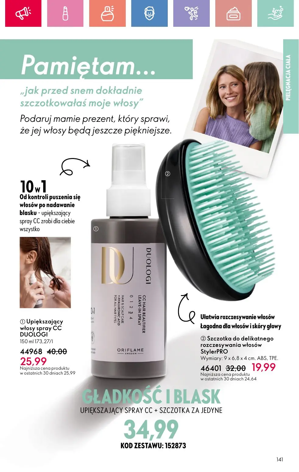 gazetka promocyjna ORIFLAME Twój nastrój, Twój zapach - Strona 141