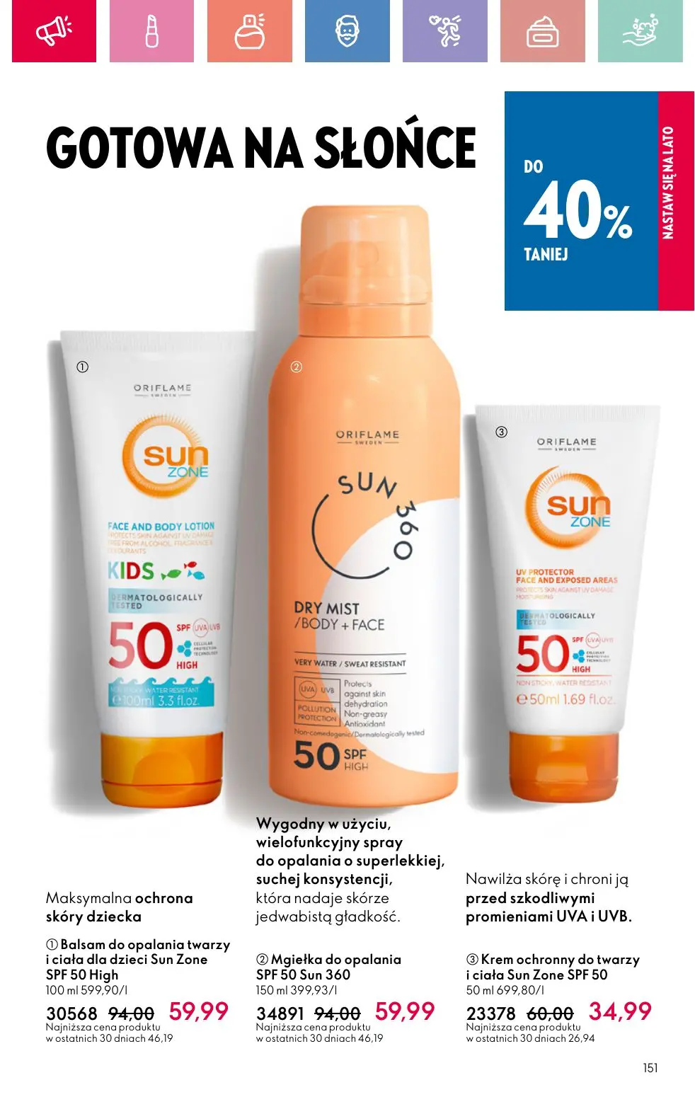 gazetka promocyjna ORIFLAME Twój nastrój, Twój zapach - Strona 151