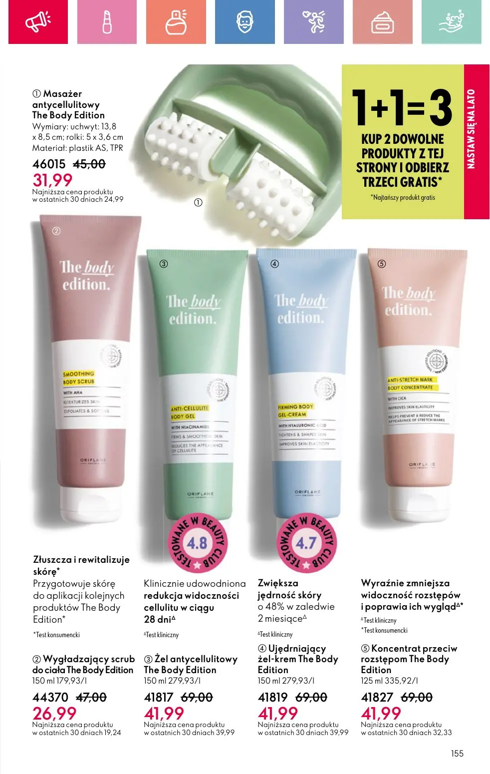 gazetka promocyjna ORIFLAME Twój nastrój, Twój zapach - Strona 155