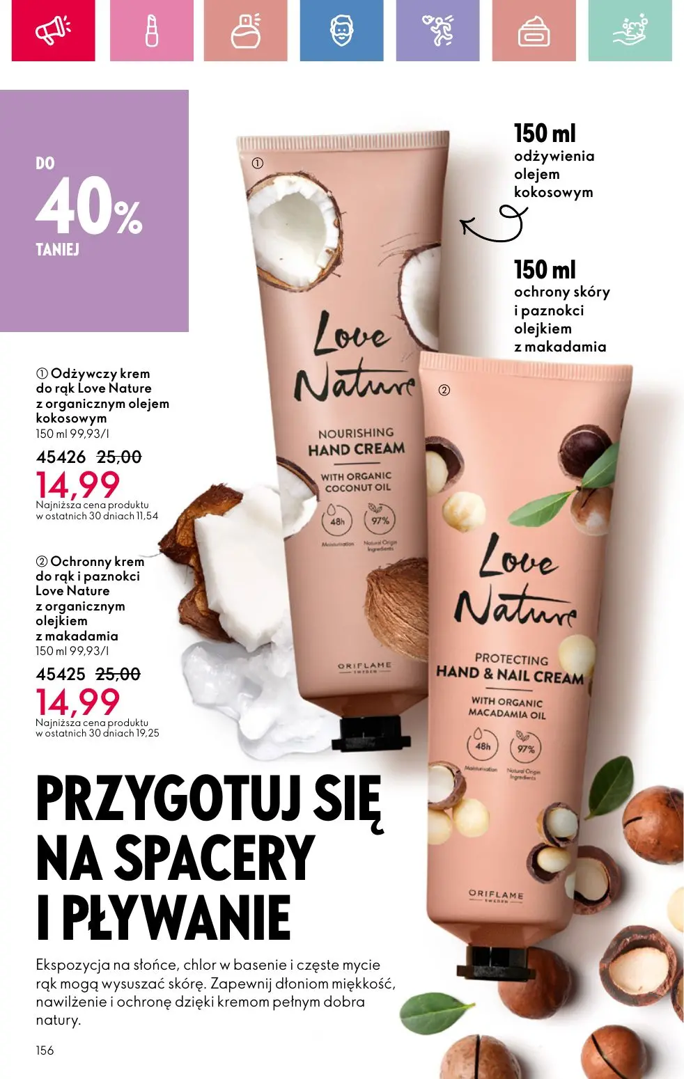 gazetka promocyjna ORIFLAME Twój nastrój, Twój zapach - Strona 156