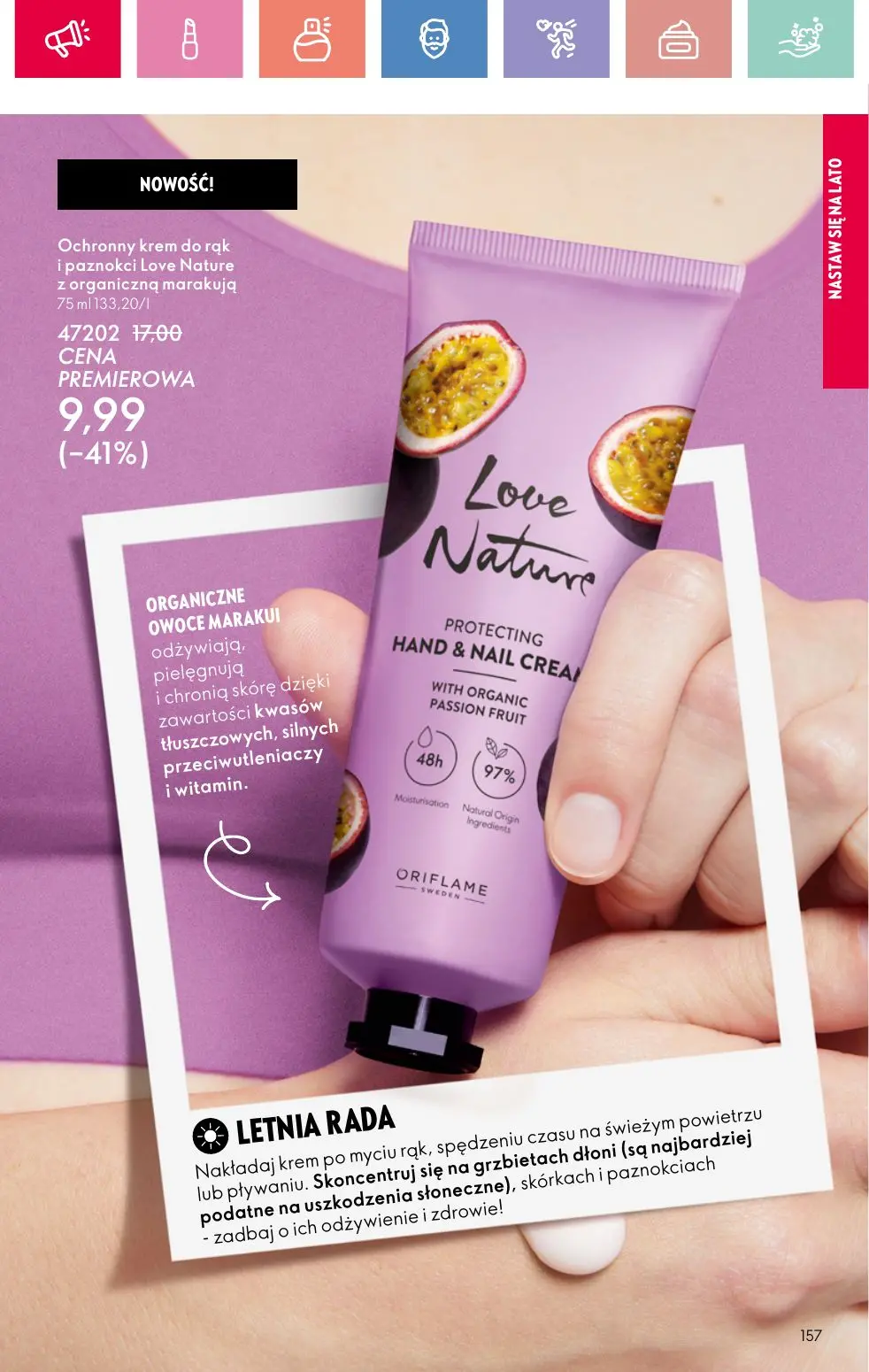 gazetka promocyjna ORIFLAME Twój nastrój, Twój zapach - Strona 157