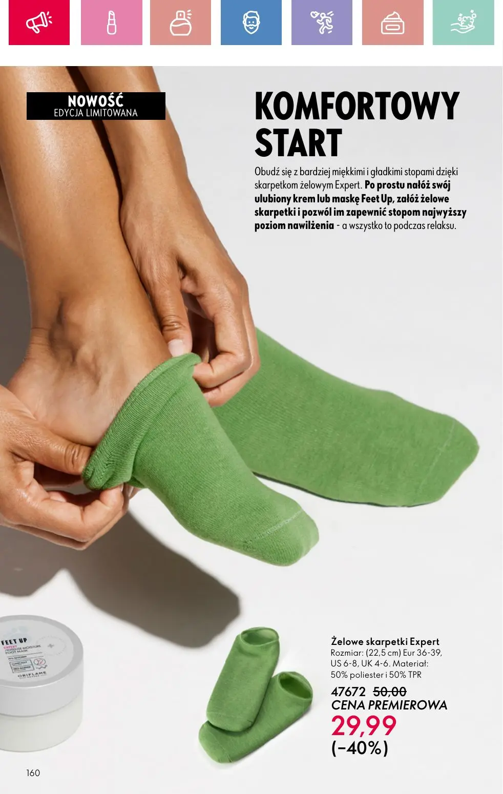 gazetka promocyjna ORIFLAME Twój nastrój, Twój zapach - Strona 160