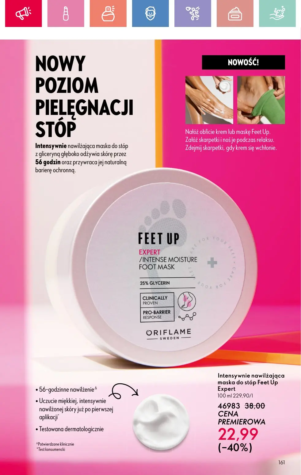 gazetka promocyjna ORIFLAME Twój nastrój, Twój zapach - Strona 161