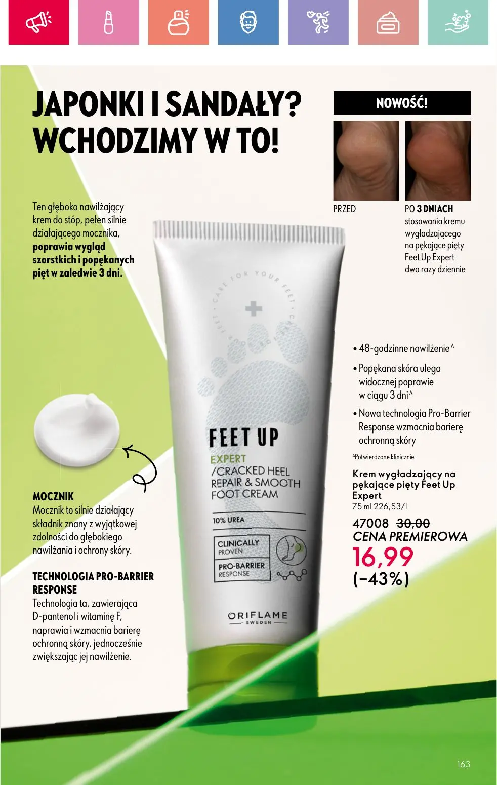 gazetka promocyjna ORIFLAME Twój nastrój, Twój zapach - Strona 163