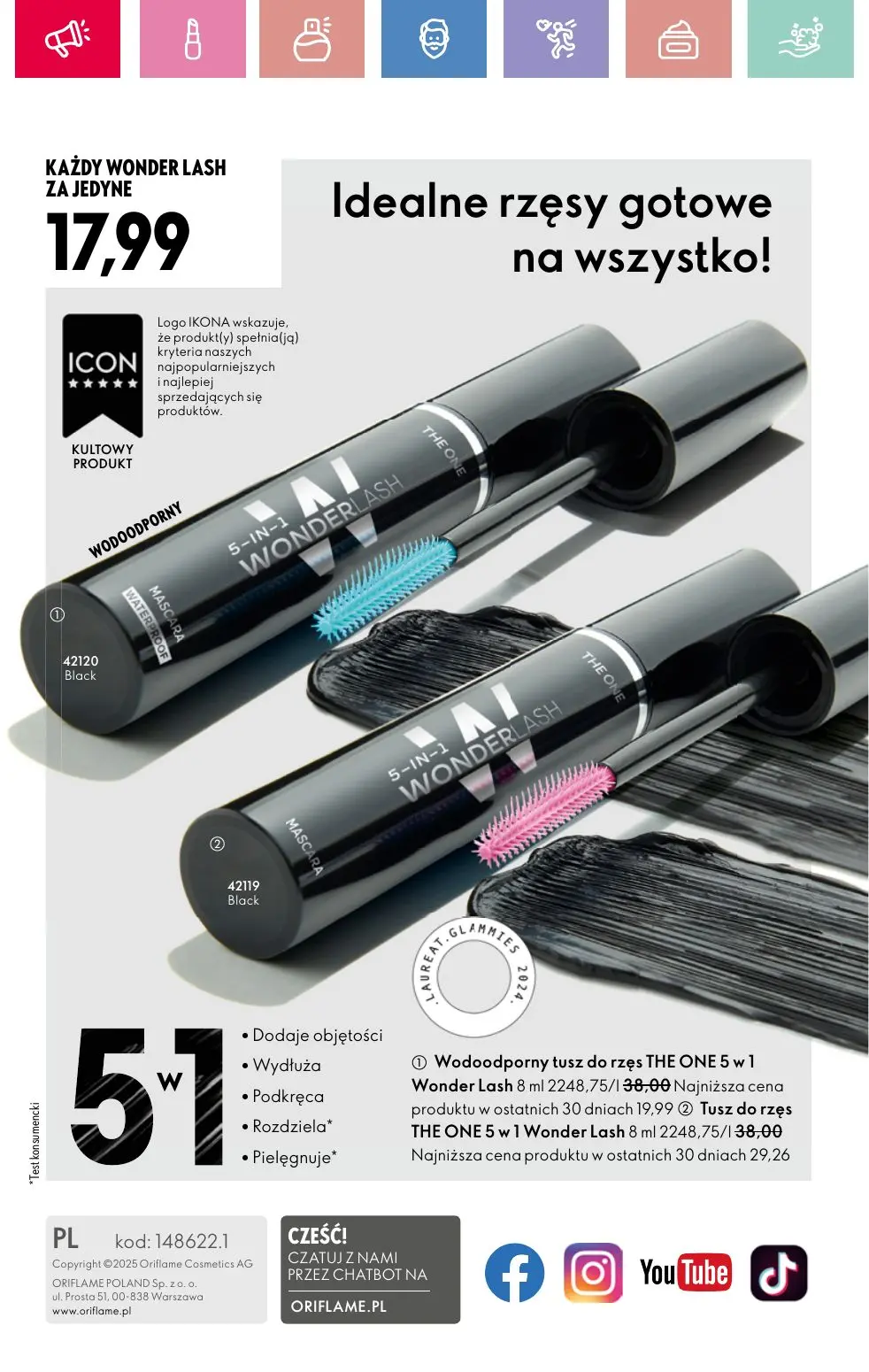 gazetka promocyjna ORIFLAME Twój nastrój, Twój zapach - Strona 164