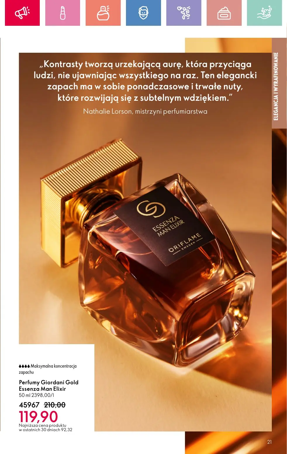 gazetka promocyjna ORIFLAME Twój nastrój, Twój zapach - Strona 21