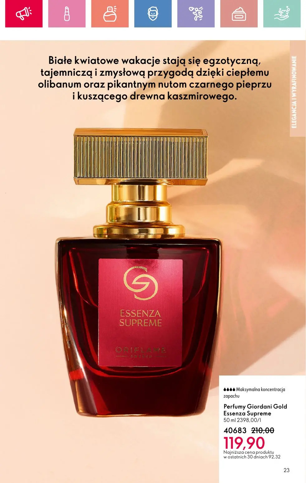 gazetka promocyjna ORIFLAME Twój nastrój, Twój zapach - Strona 23
