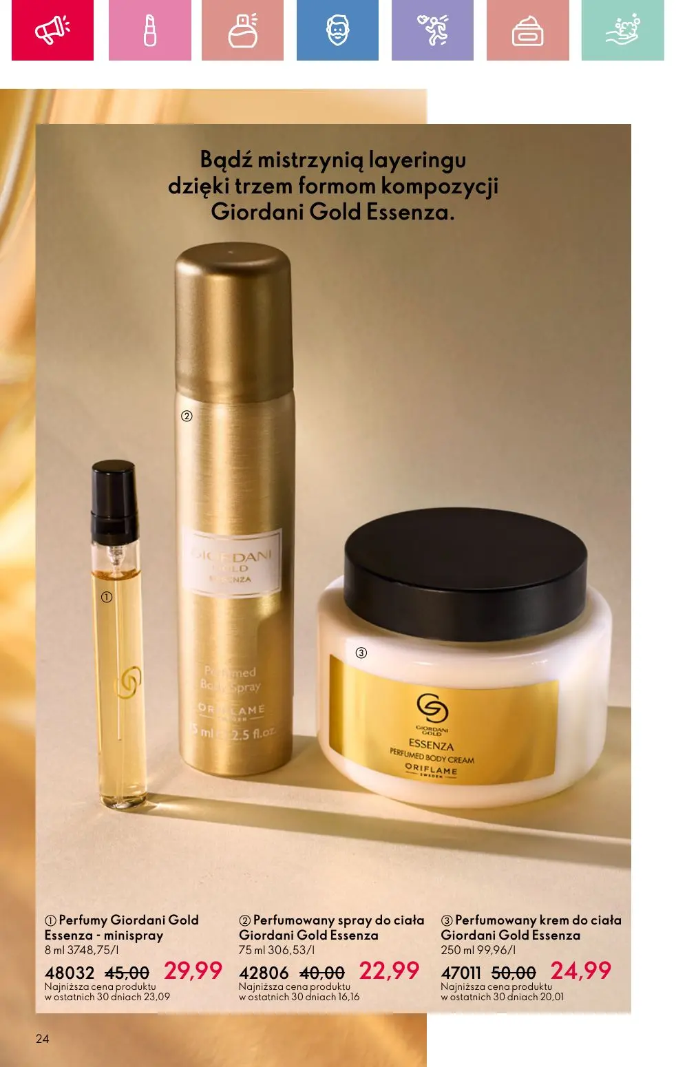 gazetka promocyjna ORIFLAME Twój nastrój, Twój zapach - Strona 24