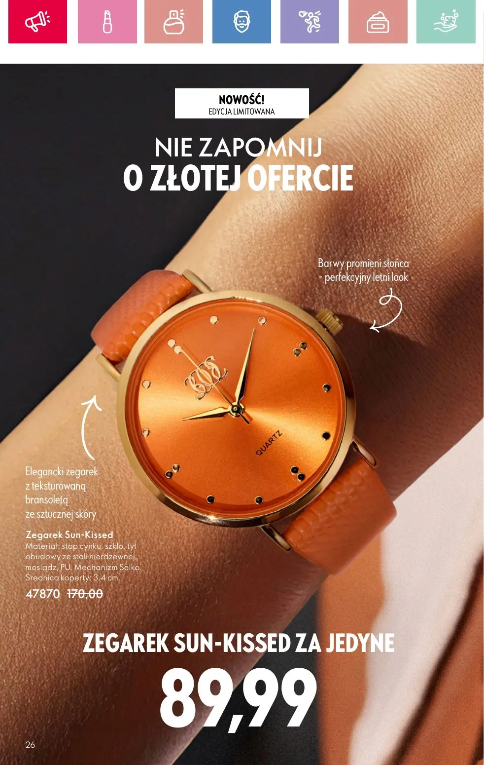 gazetka promocyjna ORIFLAME Twój nastrój, Twój zapach - Strona 26