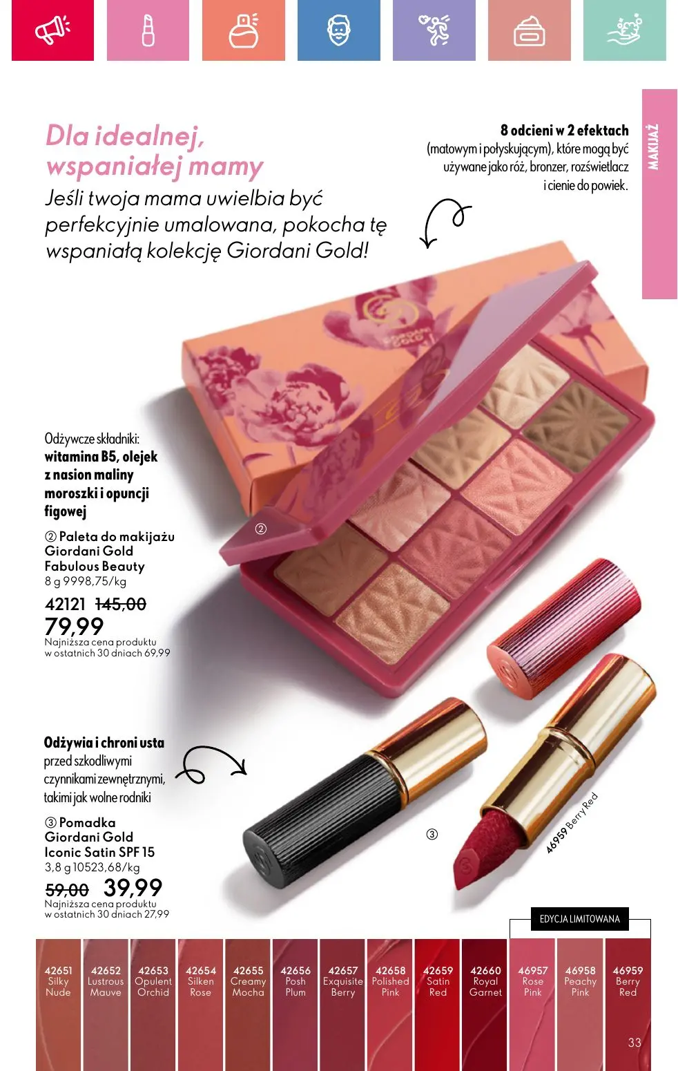 gazetka promocyjna ORIFLAME Twój nastrój, Twój zapach - Strona 33