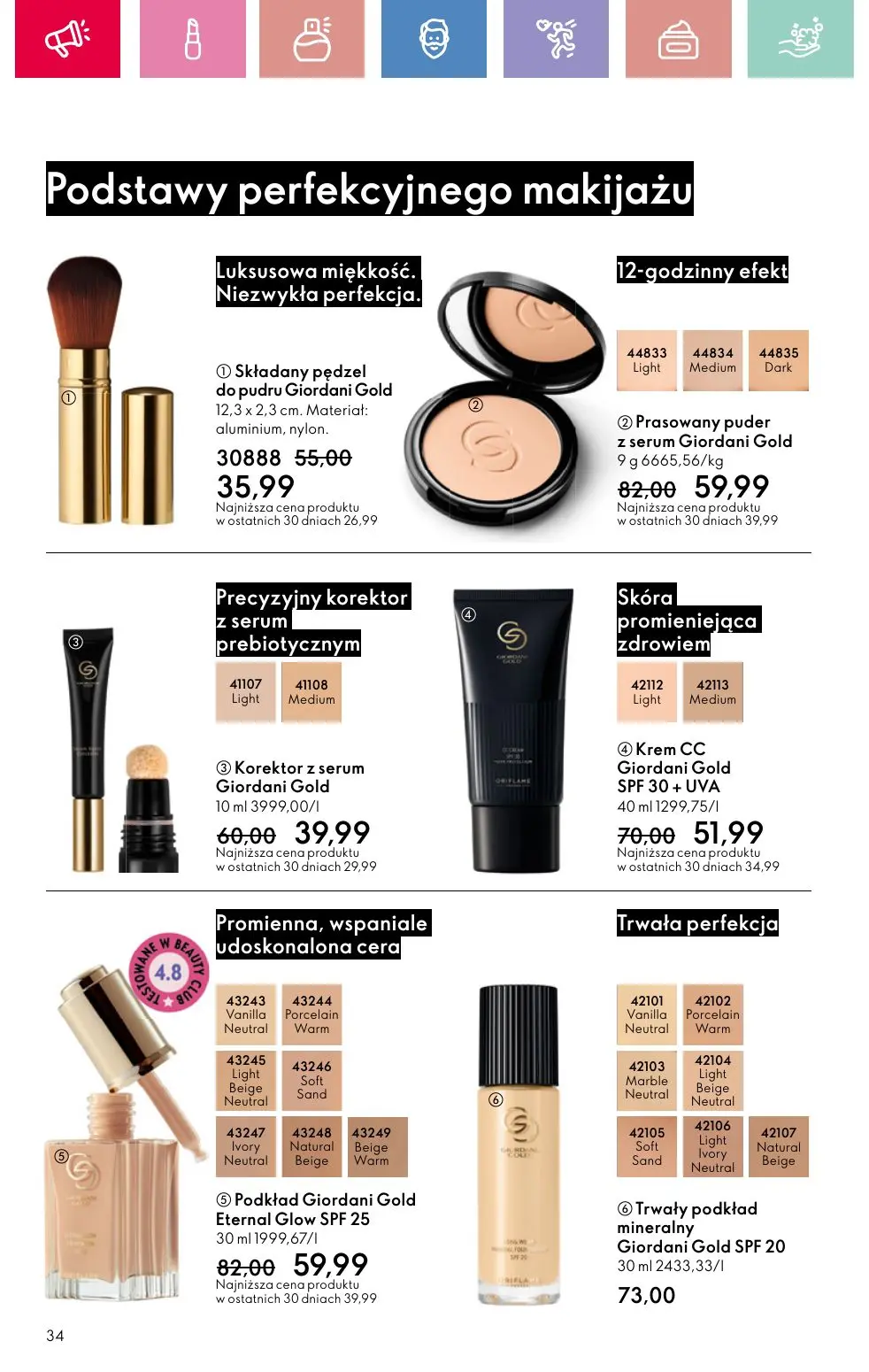 gazetka promocyjna ORIFLAME Twój nastrój, Twój zapach - Strona 34