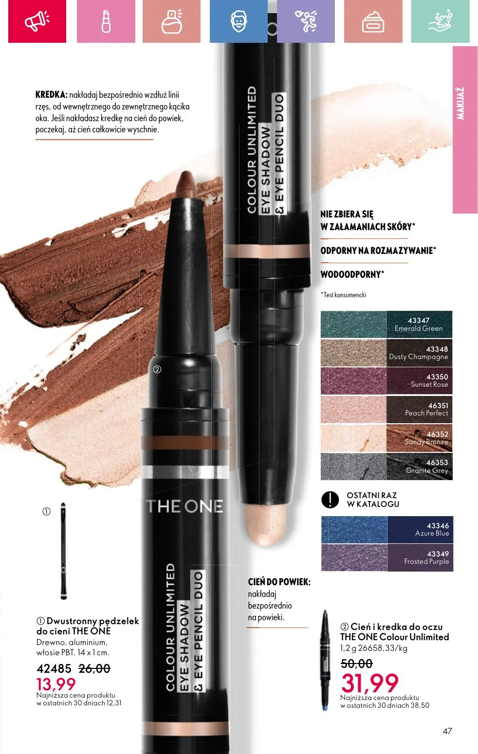 gazetka promocyjna ORIFLAME Twój nastrój, Twój zapach - Strona 47