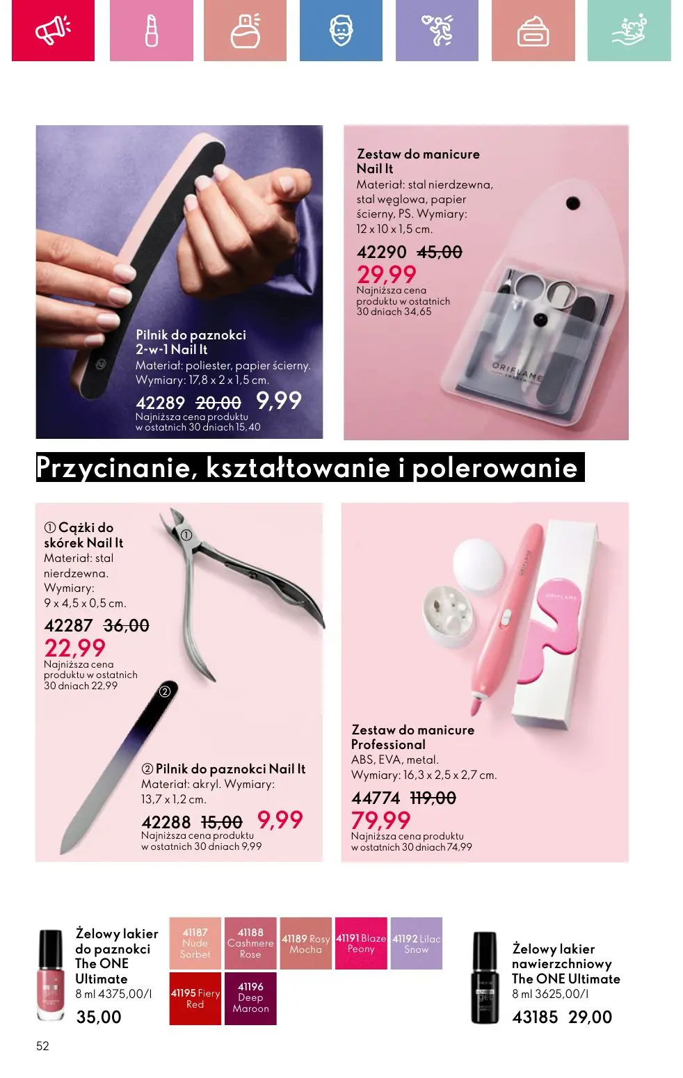 gazetka promocyjna ORIFLAME Twój nastrój, Twój zapach - Strona 52