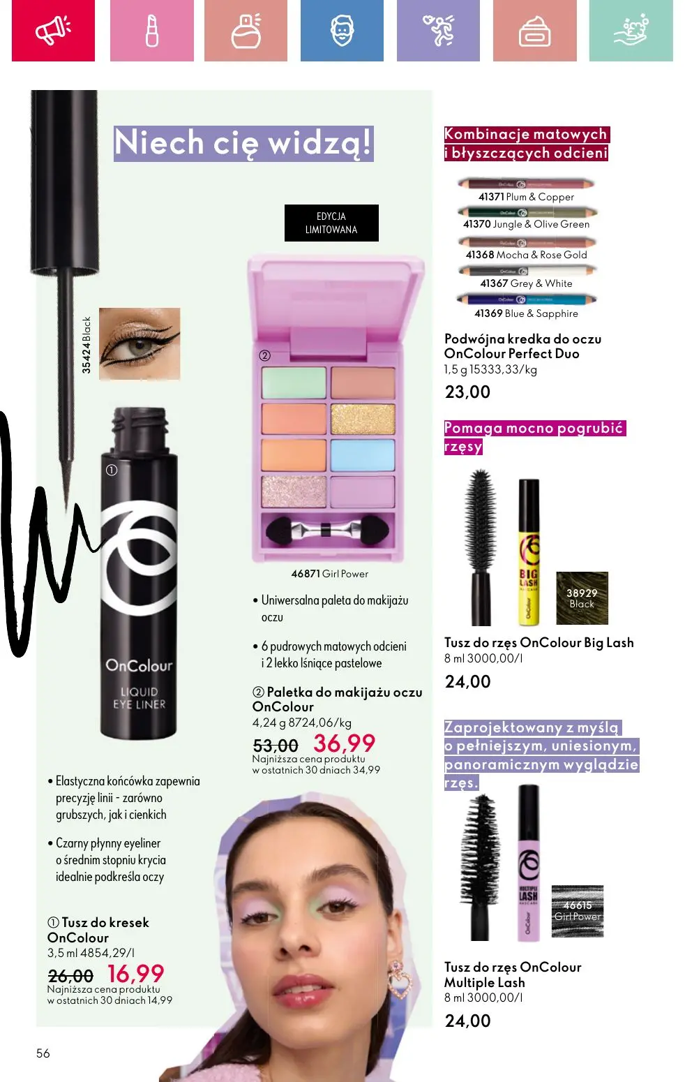 gazetka promocyjna ORIFLAME Twój nastrój, Twój zapach - Strona 56