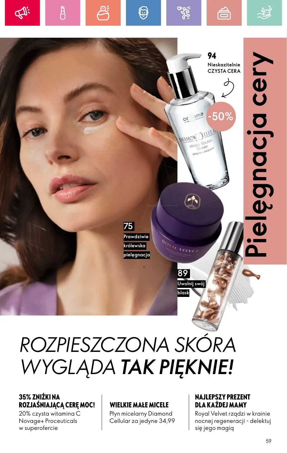 gazetka promocyjna ORIFLAME Twój nastrój, Twój zapach - Strona 59