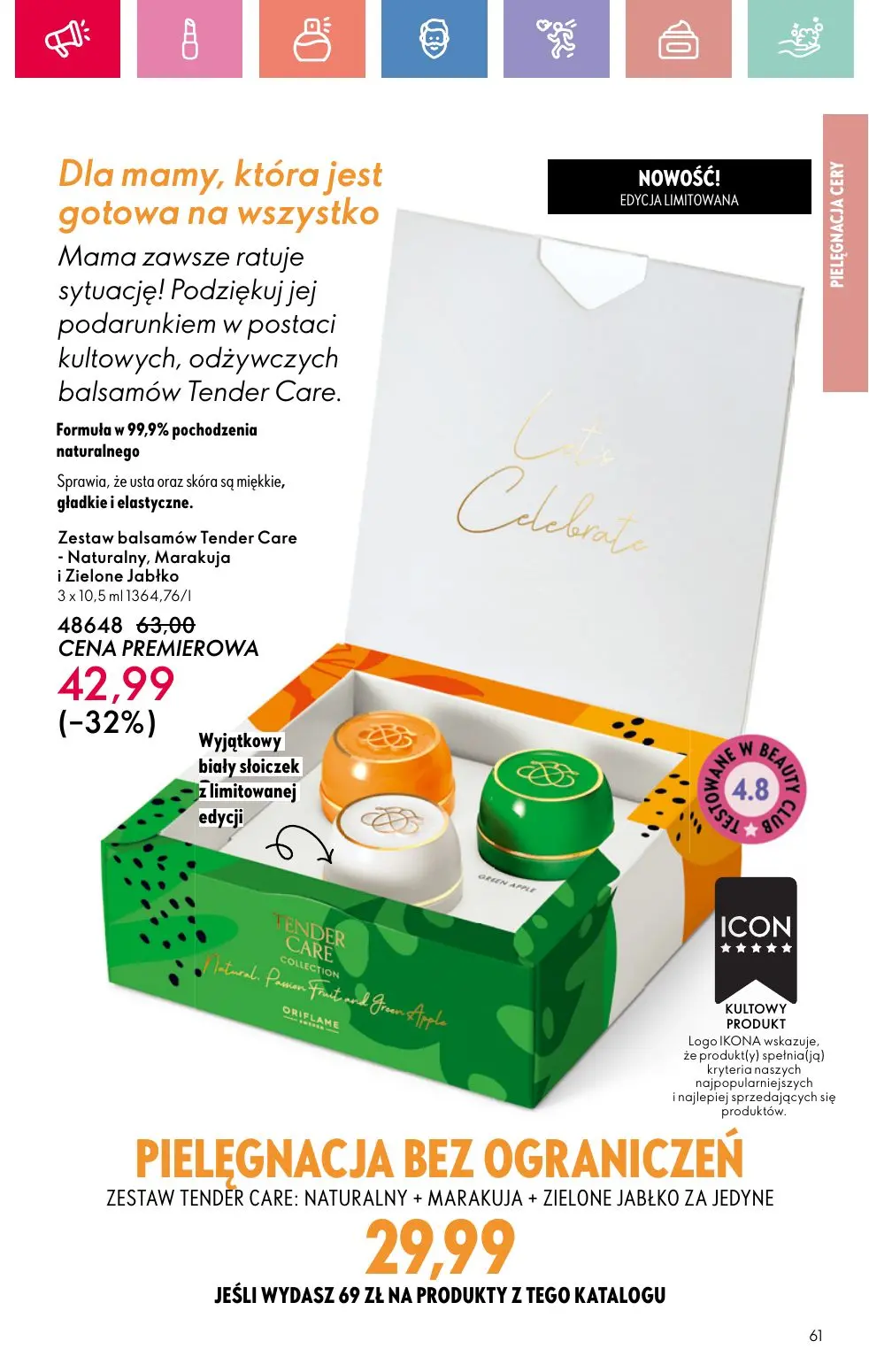 gazetka promocyjna ORIFLAME Twój nastrój, Twój zapach - Strona 61