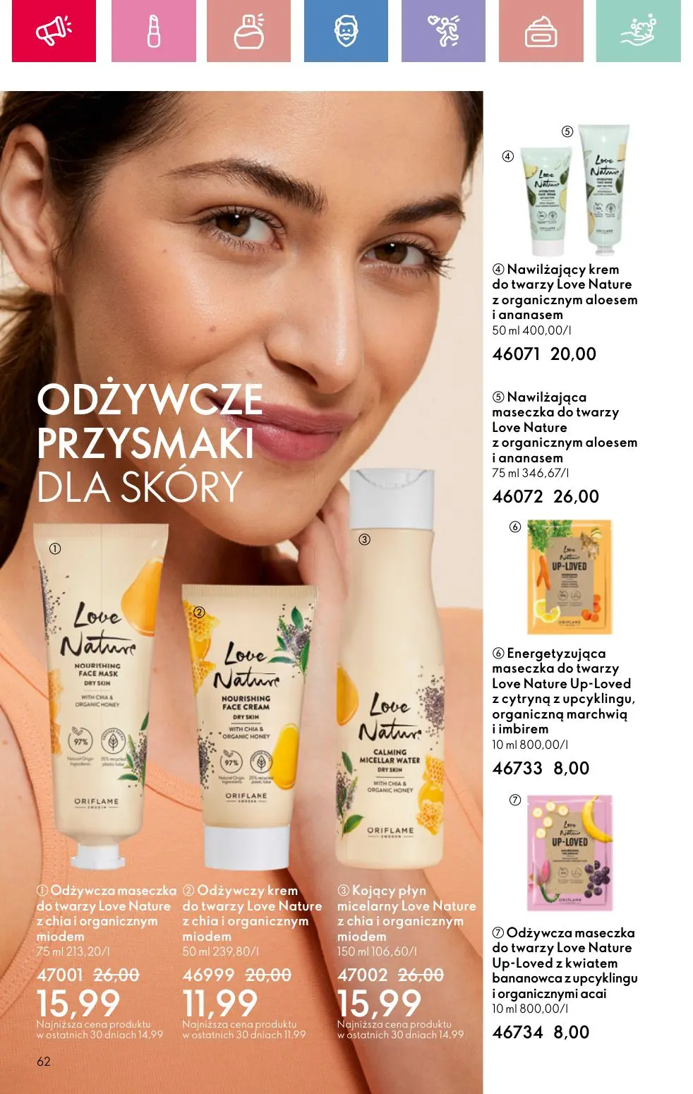 gazetka promocyjna ORIFLAME Twój nastrój, Twój zapach - Strona 62