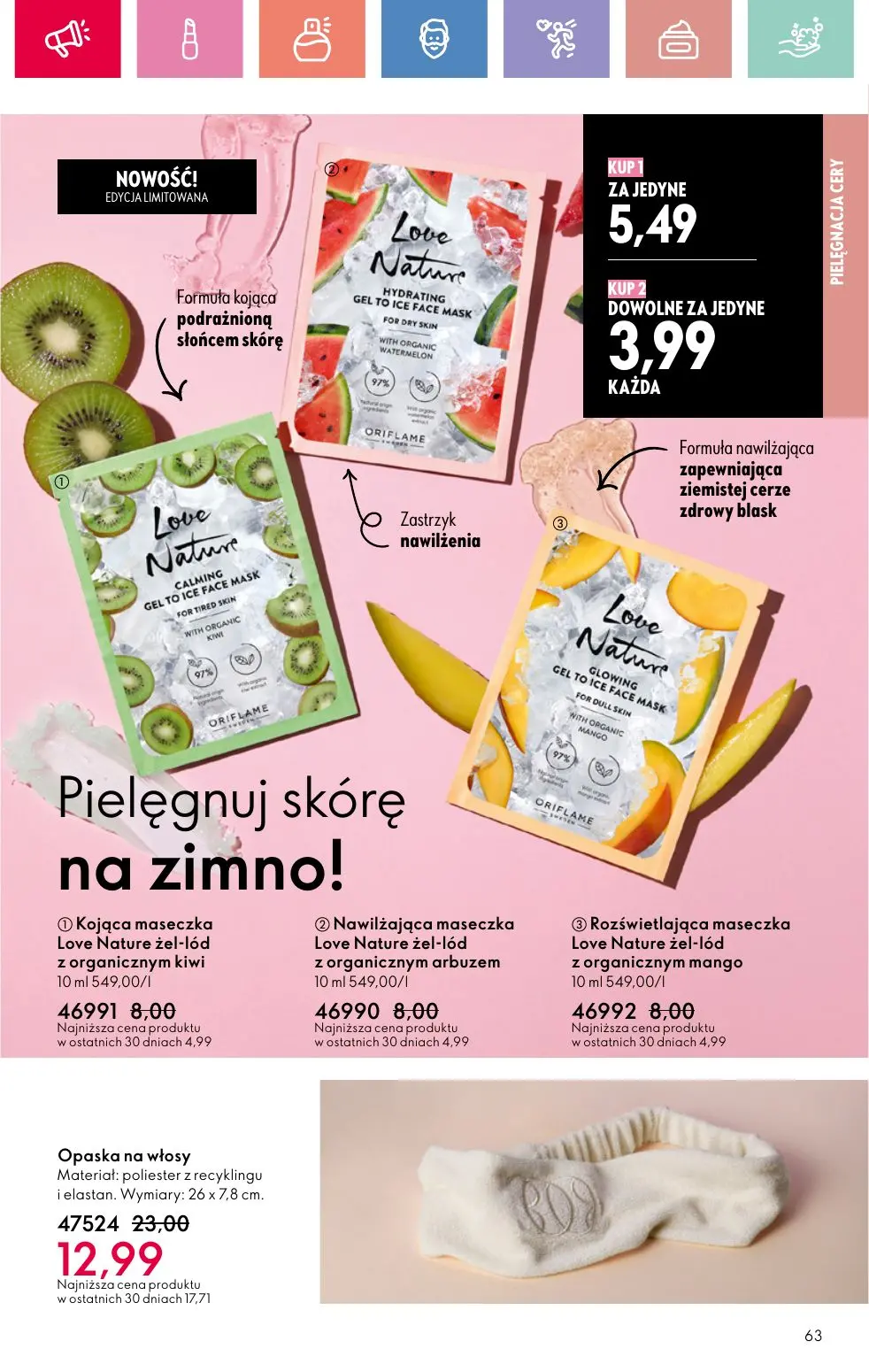 gazetka promocyjna ORIFLAME Twój nastrój, Twój zapach - Strona 63