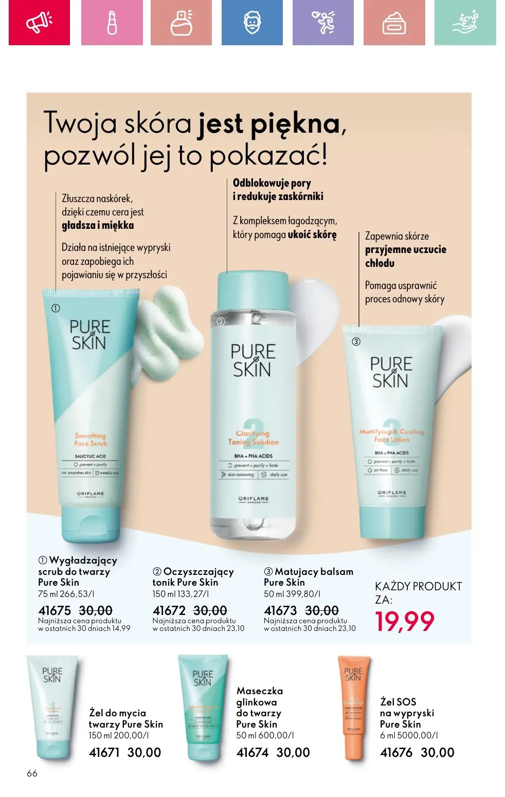 gazetka promocyjna ORIFLAME Twój nastrój, Twój zapach - Strona 66